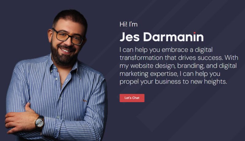 Jes Darmanin - Web Design and Development in Malta